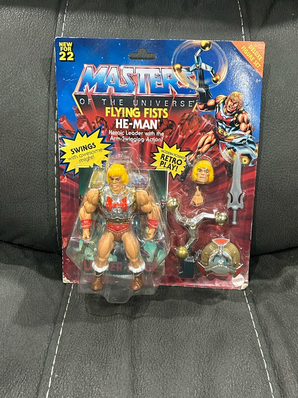 MOTU; Flying fists! He-man 2022 re release! Masters of the universe! MOC!